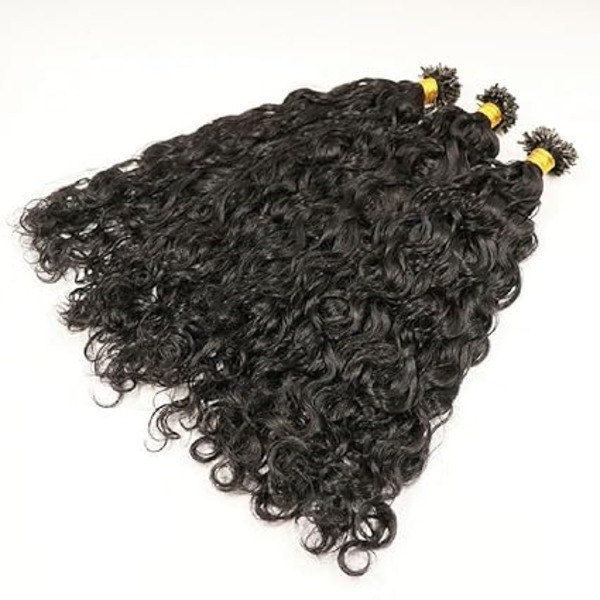 K Tip Human Hair Extension Pre Bonded Keratin Fusion Brazilian Remy Flat Hair 100grams 100Pieces (30inch)