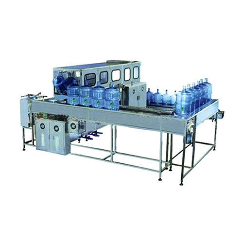 Pet Jar Rinsing Filling And Capping Machine