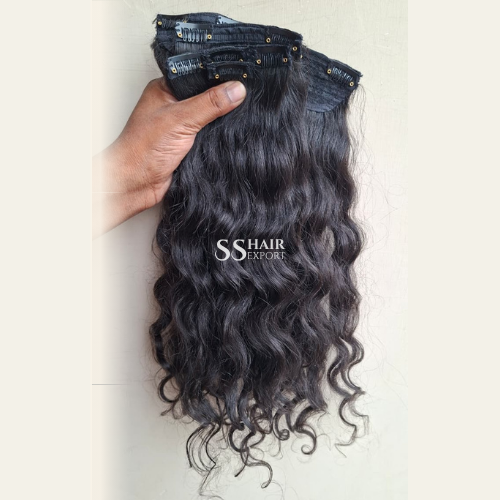 Clip In Hair Extension Styles Real Curly Afro Human Hair Vendor
