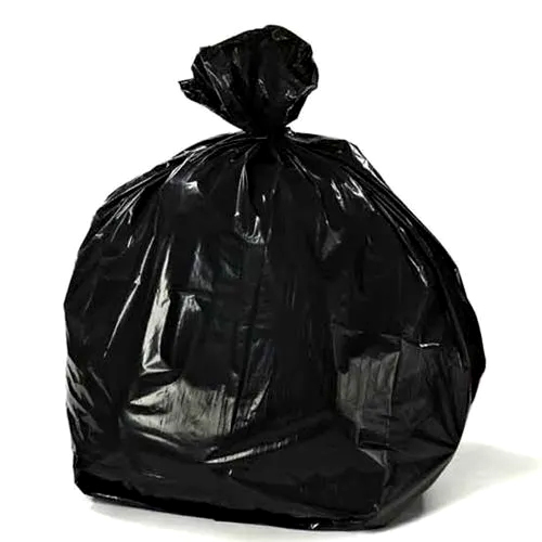 Black Disposable Garbage Bag - Size: Customized