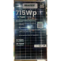 Waaree Solar Panel - Material: Aluminum Alloy