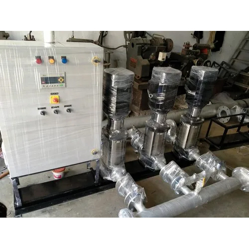 Twin Pump Booster System - Color: Grey