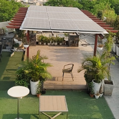 Pergola Solar Panel