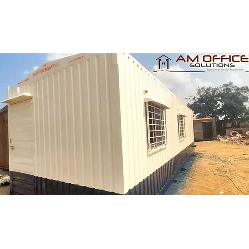 10 x 8 x 10 Feet Prefabricated Steel Office Cabin