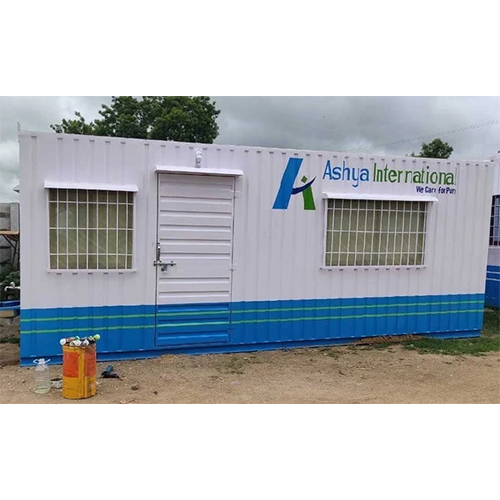 20 X 8 X 14 Feet Portable Office Container - Material: Mild Steel