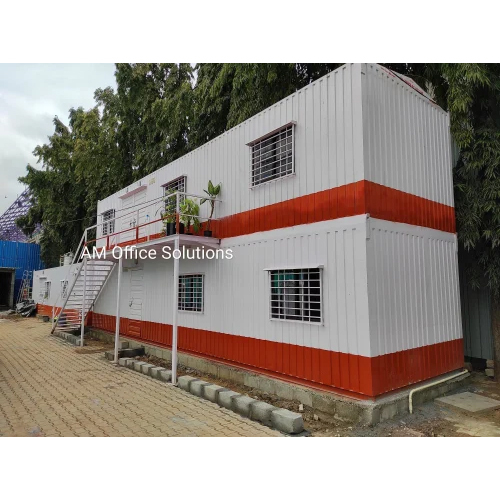 30 X 12 X 10 Feet Mobile Office Container - Material: Mild Steel