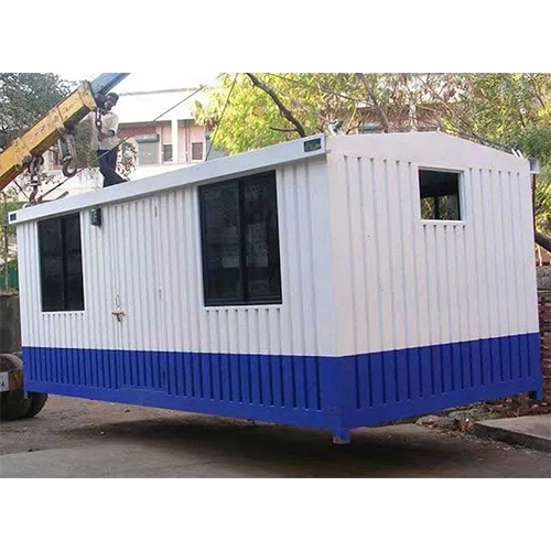 20 X 8 X 9 Feet Gi Portable Cabin - Material: Steel