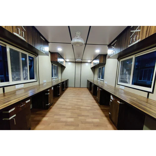 Ms Prefabricated Office Cabin - Color: Any Color