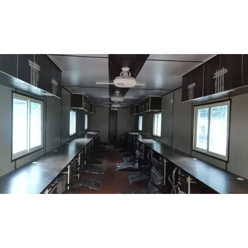 Steel Modular Portable Office Cabin - Color: Any Color