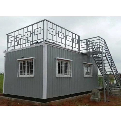 Portable Rectangular Office Cabin - Color: Any Color