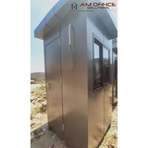 4x4x8.5 foot MS Rectangular Portable Security Cabin
