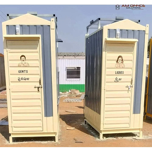 Steel Portable Toilet Cabin