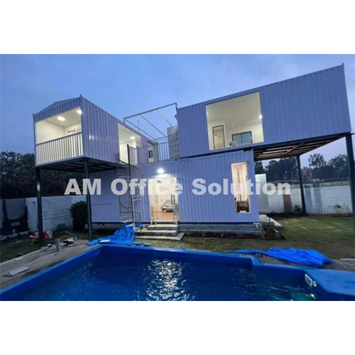 Mild Steel Prefabricated Farm House - Color: Any Color