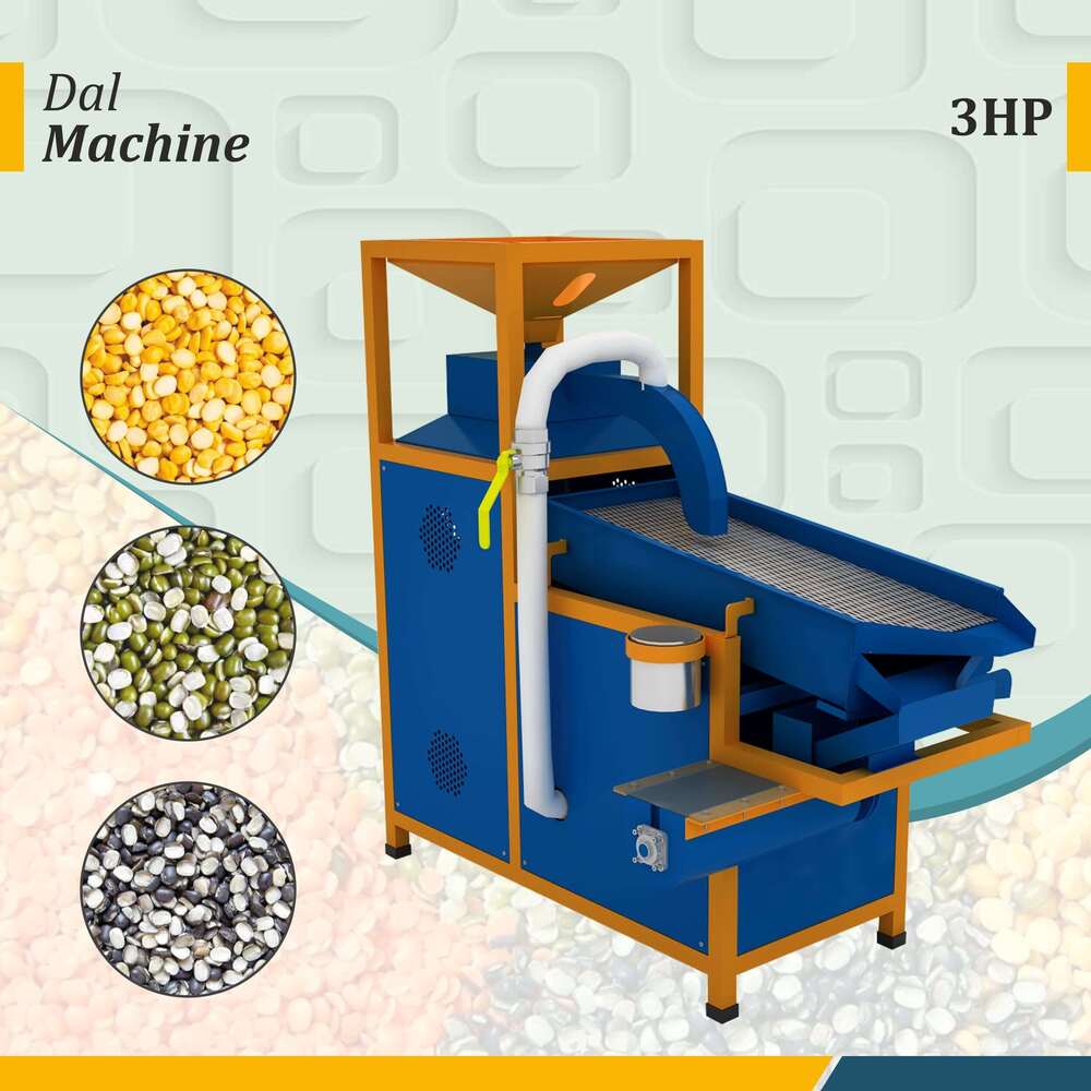 3hp Semi-automatic Dal Milling Machine
