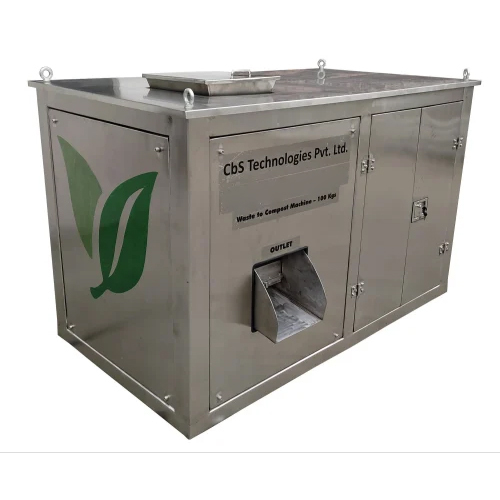 Organic Waste Machine - Capacity: 100-200 Kg/Hr