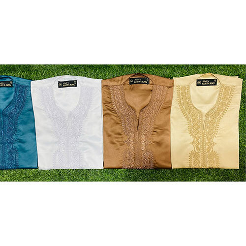 Machine Embroidery Jubba - Color: Different Available
