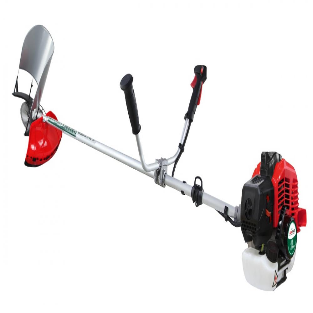 2 Stroke Brush Cutter - 56 Cc Power, Side Pack & Backpack Design | Low Noise, Easy Start, Multi-purpose With Extra Tiller Attachment
