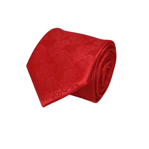 Red Paisley Tie