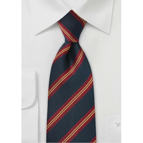 Designer Regimental Tie - Color: Multi Colour