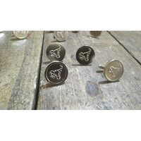 Custom Made Cufflinks - Color: Silver
