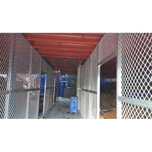 Production Floor Partitions - Color: Silver