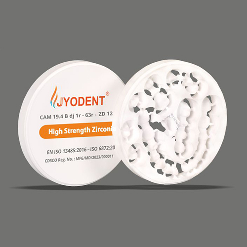 JyodentUniaxially Pressed Opaque Zirconia Discs (ZD)