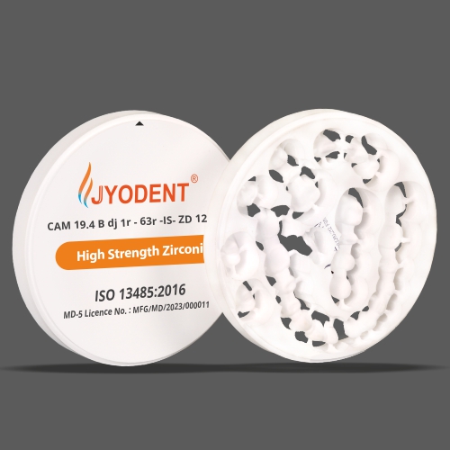 Jyodent Iso-statically Pressed Opaque (White) High Strength Zirconia (Is-zd) - Color: White