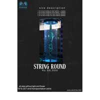 STRING ROUND FOUNTAIN