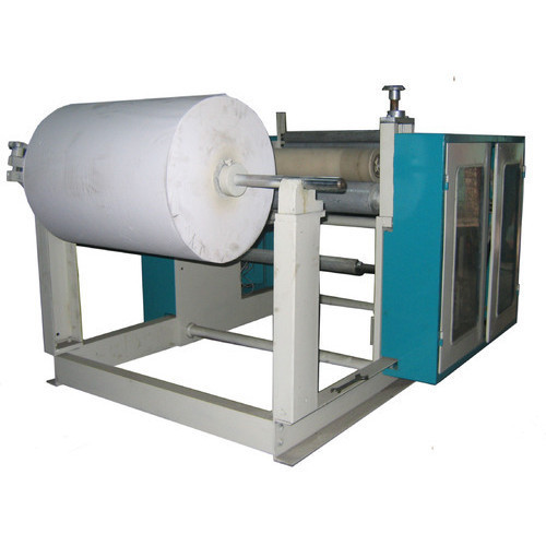 Semi-automatic Toilet Roll Making Machine - Material: Stainless Steel