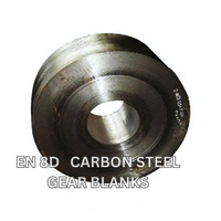 En8d Steel Forged Gear Blank - Open Die Forged, Square Edge, As Forged | Ultrasonic Inspected, Shot Blasted, Customized Cutting, Is 1570:1979 Compliant