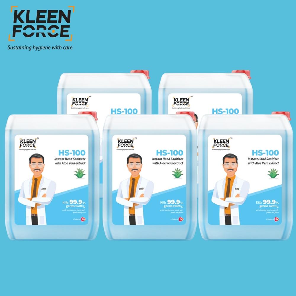 Kleen Force HS-100 Instant Hand Sanitizer with Aloe Vera Extract