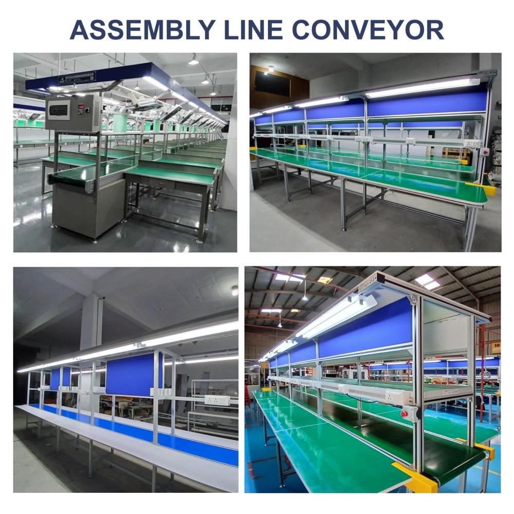 Assembly Line Conveyor - Material: Stainless Steel