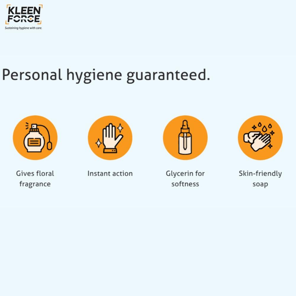 Kleen Force Gentle Care Pearl Rose Premium Hand Wash with Goodness of Aloe Vera