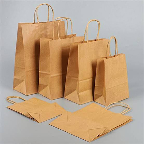 Eco Friendly Paper Bag - Color: Brown