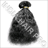 हाथ-बंधे वेफ्ट हेयर कर्ली