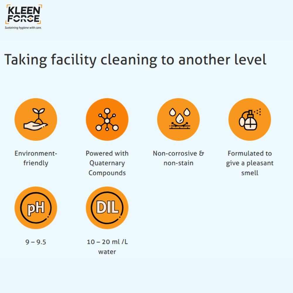 Kleen Force FC-100 The Next Generation Floor Cleaner