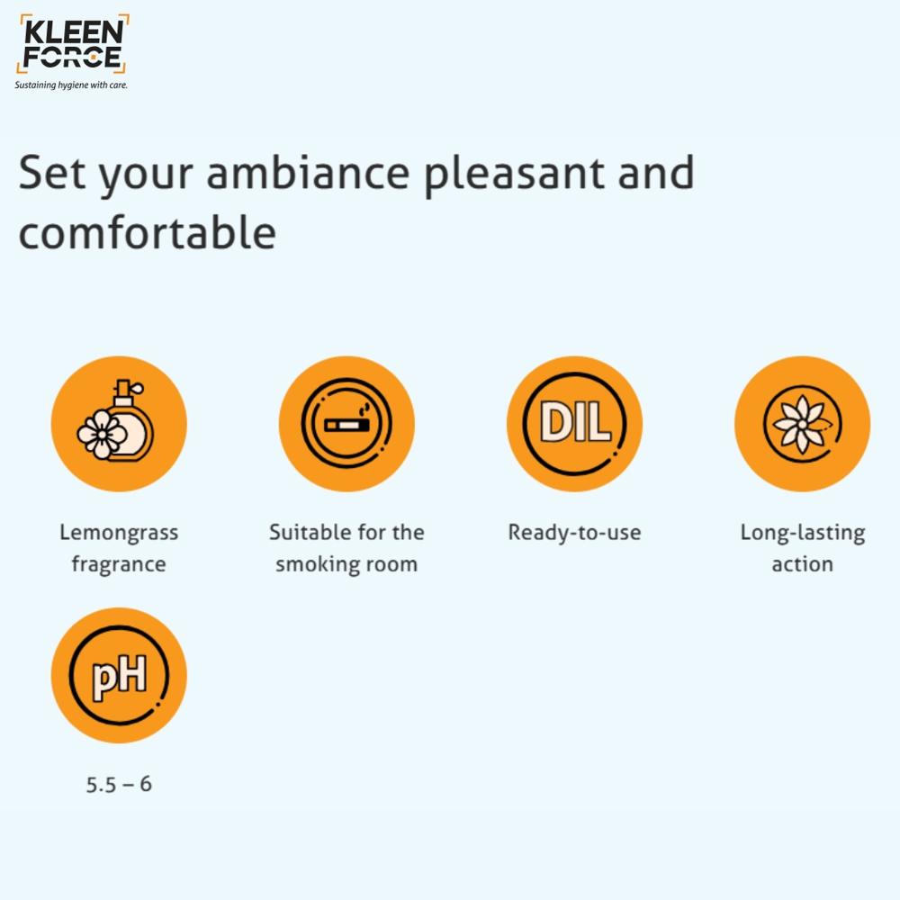 Kleen Force Kleen Keep AF 205 Spring Lemon Grass Fragrance Air Freshener