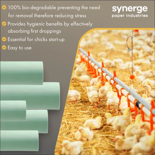 60 Inch Poultry Brooding Paper - Color: Brown