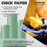 84 Inch Wide Poultry Floor Protection Paper