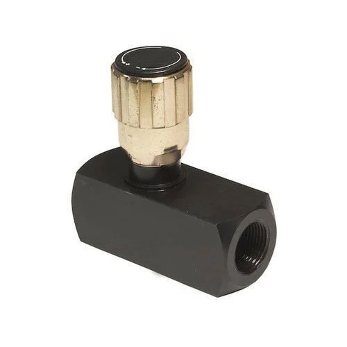 Flow Control Valve - Color: Black