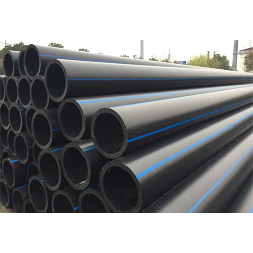 Water Hdpe Round Pipes - Color: Black
