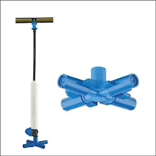Four Way Plastic Fogger - Color: Blue