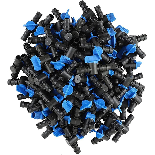 Drip Irrigation Fitting Accessory - Color: Black