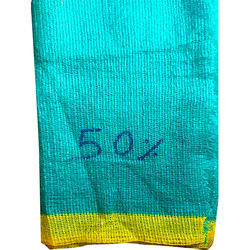 Green Shade Net With Yellow Border