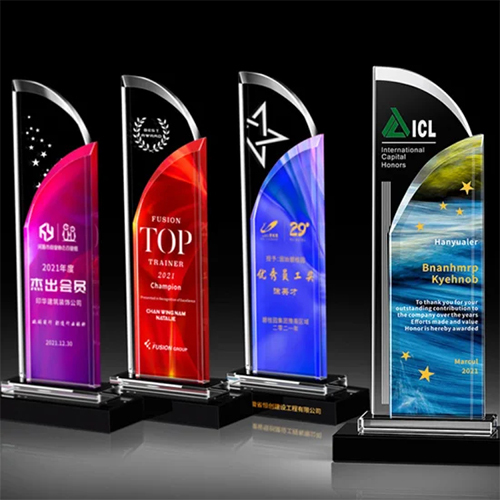 Acrylic Trophy - Color: Various Colors