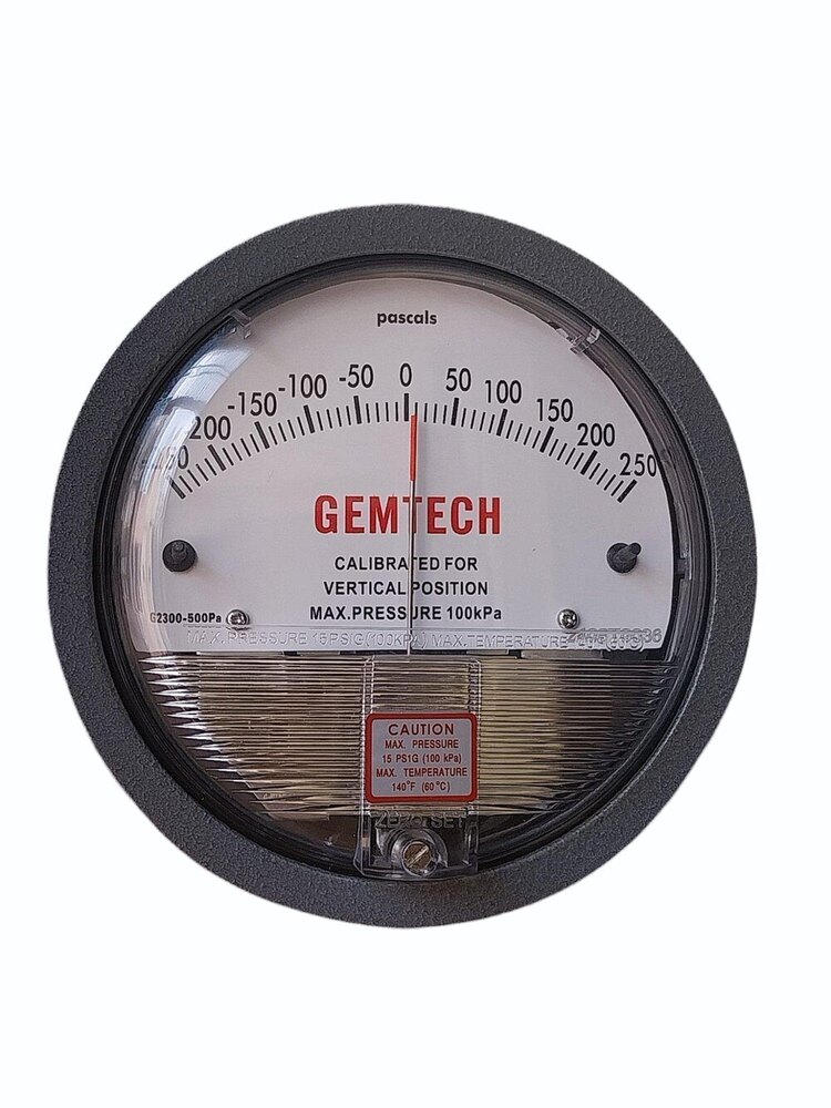 Best Brand - GEMTECH Differential Pressure Gauge Online Shopping India