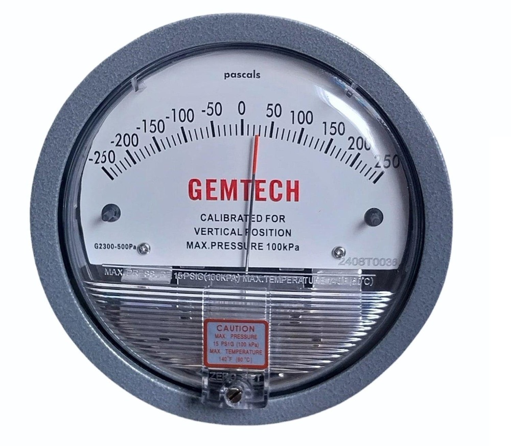 GEMTECH Differential Pressure Gauge From Kardhan PO Industrial Area Ambala Haryana