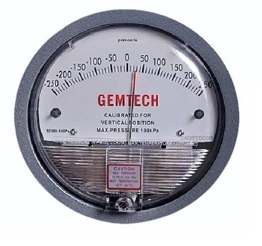 GEMTECH Differential Pressure Gauge From Kardhan PO Industrial Area Ambala Haryana
