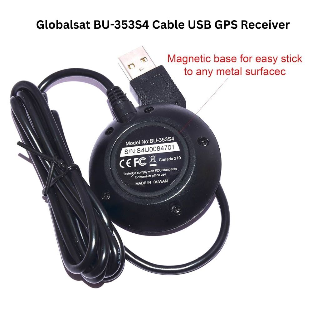 Globalsat Bu-353-s4 Usb Gps Receiver - Dimensions: 100 Centimeter (Cm)