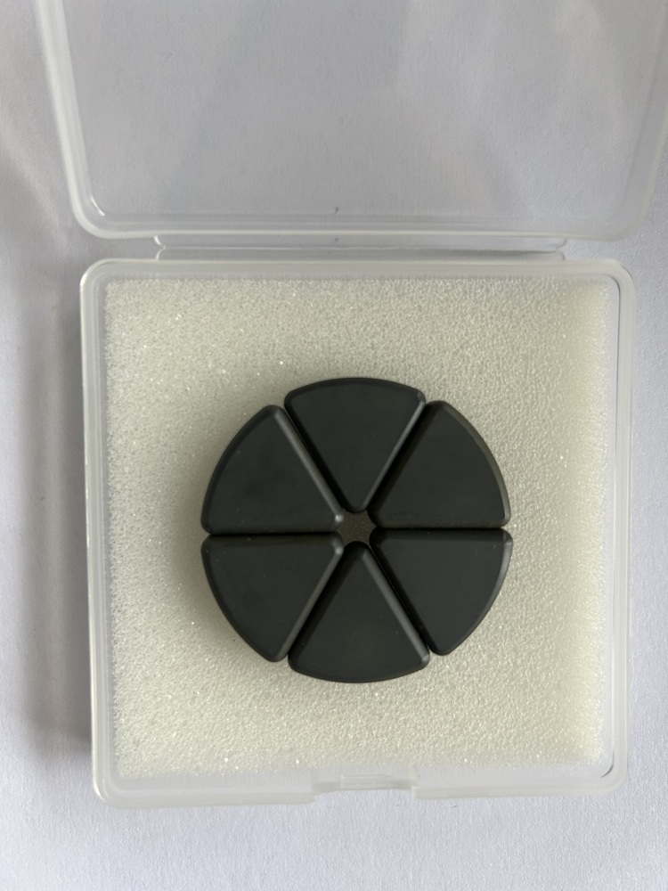 Triangle Microwave ferrite for 10kw 2.45Ghz isolator for MPCVD